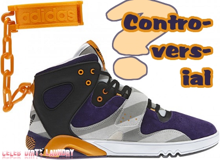 pereza Productos lácteos Lograr Adidas Controversy: Are There 'Slave Shackles' On New Swagtastic 'JS  Roundhouse Mids' Sneakers? (Photo) | Celeb Dirty Laundry