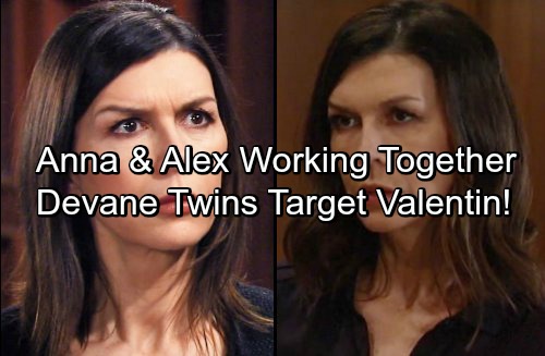 General Hospital Spoilers: Alex and Anna Working Together – Twins Trap Valentin and Bring Him to Justice