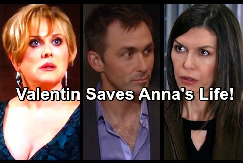 General Hospital Spoilers: Liv Plots Anna's Demise - Valentin Heroically Saves Anna From Death