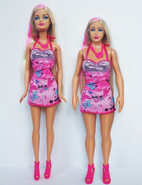 Plus Size Barbie Backlash Obese Mattel Mockup Has Internet Raging Over Triple Chins Photos