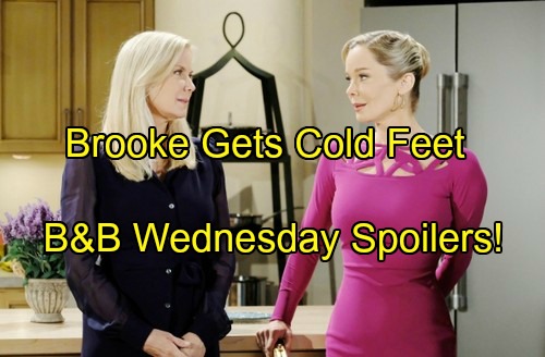 ‘The Bold and the Beautiful’ Spoilers: Brooke Faces Doubts About Marriage To Bill – Ridge Explains the Stakes to RJ