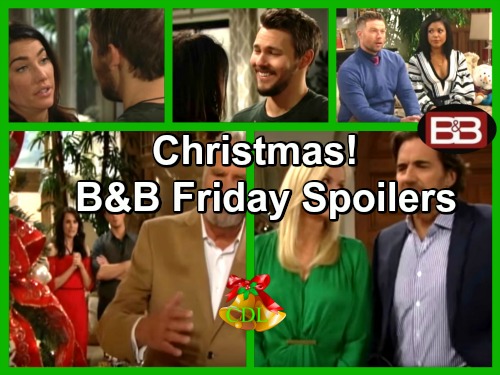 The Bold and the Beautiful Spoilers: Steffy Puts Romance in Liam’s Holiday - Eric Plans to Save Christmas, Summons Loved Ones