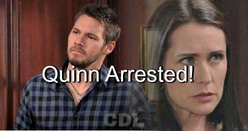 The Bold and the Beautiful (B&B) Spoilers: Quinn Arrested for Liam Kidnapping – Can She Escape Justice?