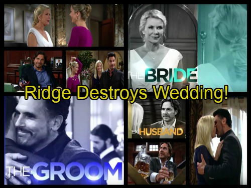 The Bold and the Beautiful Spoilers: Brooke Late For Wedding, Fighting With Ridge - Bill Gets Angry and Suspicious