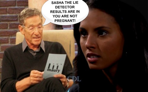 The Bold and the Beautiful (B&B) Spoilers: Sasha Fakes Pregnancy to Keep Zende – Baby Plot Takes Shape After Caroline Chat