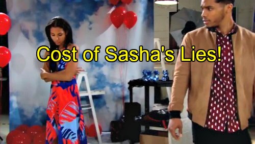 The Bold and the Beautiful (B&B) Spoilers: Desperate Sasha Pregnancy Lie Backfires – Avants Outraged