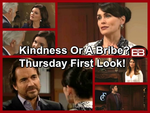 The Bold and the Beautiful Spoilers: Ridge Blown Away by Quinn’s Act of Kindness – Thomas Fumes, Passed Over for CEO