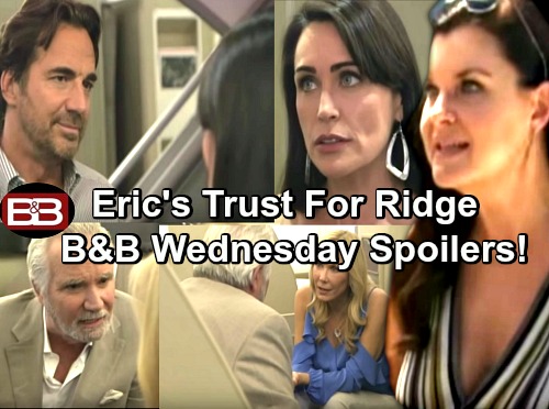 The Bold and the Beautiful Spoilers: Katie Pushes Brooke to Confront Ridge – Eric Feels He Can Trust Ridge Again