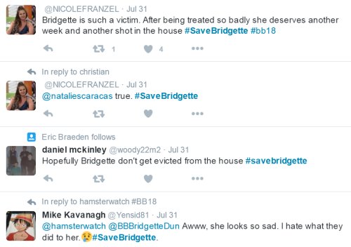 Big Brother 18 Spoilers: Is CBS Covering Up Extreme Bullying of Bridgette on BB18 – Editing to Protect Mean Girl Houseguests?