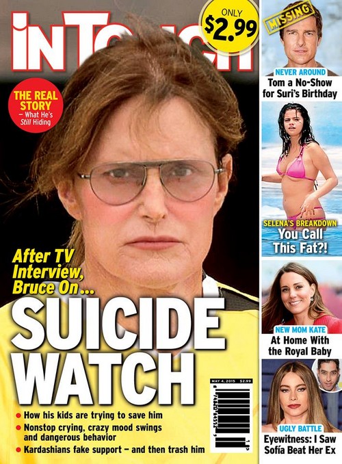 Bruce Jenner On Suicide Watch After Diane Sawyer TV Interview? (PHOTO)