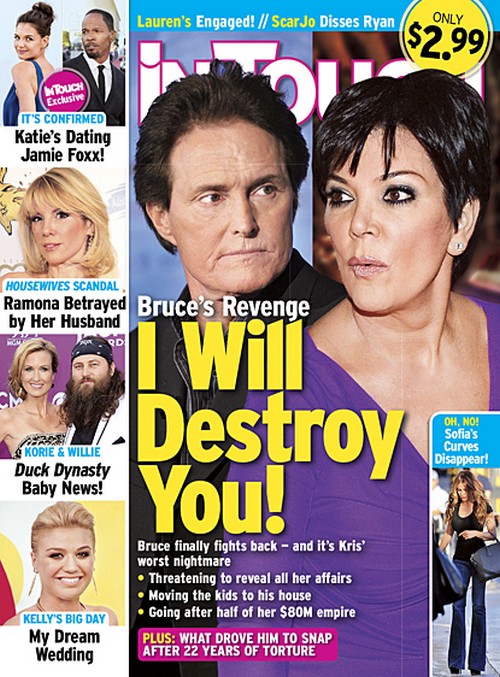 Bruce Jenner Declares Divorce War on Kris: Demands Full Custody of ...