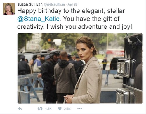 Castle Season 8 Finale Spoilers: Kate Beckett’s Death Coming - Stana Katic and Nathan Fillion's Co-stars Take Sides