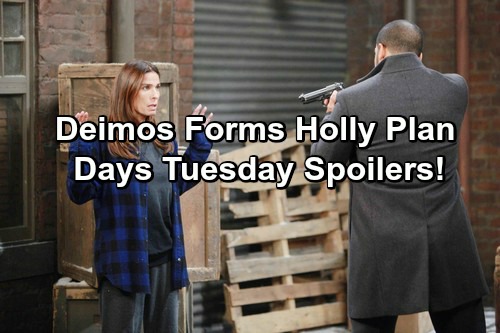 Days of Our Lives Spoilers: Deimos Sets Sights on Holly - Masquerade Ball Kicks Off – Hope and Lt. Raines’ Shocking Showdown