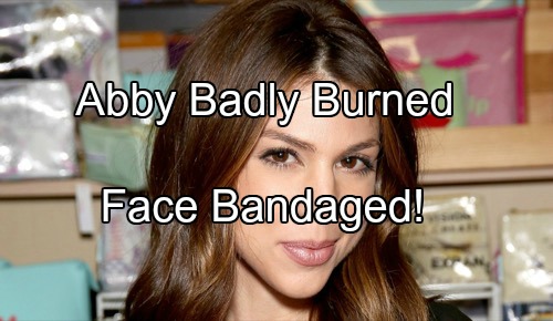 Days of Our Lives (DOOL) Spoilers: Fire Burns Abigail’s Face, Kate Mansi Wears Mask in Final Scenes – Ben Sighting Crushes Chad