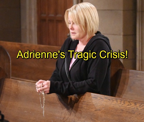 ‘Days of Our Lives’ Spoilers: Steve Finds Adrienne, Urges Her to Face Fears – Kate Comforts After Breast Cancer Diagnosis