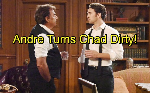 ‘Days of Our Lives’ Spoilers: Andre Urges Chad to Prey on Titan’s Weakness – Kiriakis Clan Fights Back