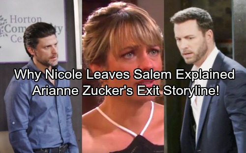 Days of Our Lives Spoilers: Eric Leaves Salem As Brady Rages – Chain Reaction Drives Nicole Away, Sets Up Arianne Zucker’s Exit