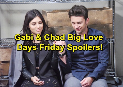 Days of Our Lives Spoilers: Gabi Confesses Deep Love for Chad – Dario Helps Abigail’s Search, Abby Soon Heartbroken