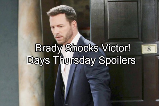 Days of Our Lives Spoilers: Thursday, August 24 - Victor Learns Nicole Murdered Deimos – Bonnie and Lucas Hook Up