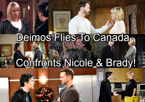 Days of Our Lives Spoilers: Nicole and Brady Get Passionate, Embrace Fresh Start – Vengeful Deimos Heads to Canada