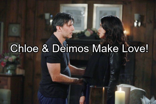 ‘Days of Our Lives’ Spoilers: Chloe and Deimos Make Love – Nicole Shows Up to Find Deimos Alive, Demands His Return to Salem