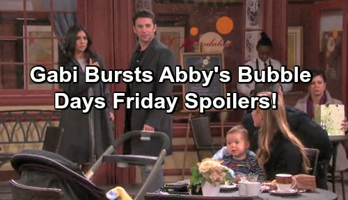 ‘Days of Our Lives’ Spoilers: Abigail Enjoys Day Out with Chad, Gabi Bursts Her Bubble