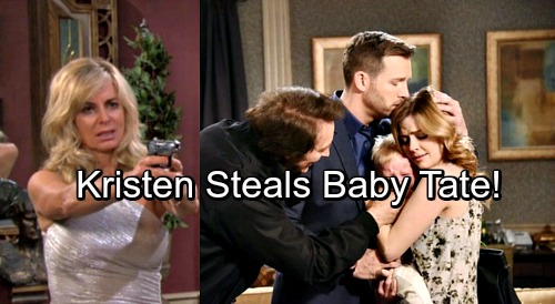 Days of Our Lives Spoilers: November Sweeps - Kristen DiMera Goes After Brady and Theresa's Baby - Wants Tate For Herself