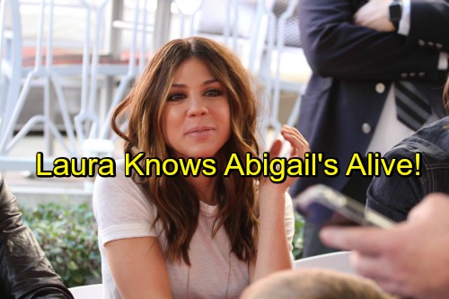 Days of Our Lives Spoilers: Laura Digs for Answers on Abigail's Disappearance, Knows She's Alive