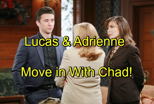 ‘Days of Our Lives’ Spoilers: Chad Struggles With Giving Up Thomas, Lucas and Adrienne Move In - Sonny Lends a Hand