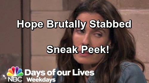 Days of Our Lives Spoilers: Hope Brutally Stabbed, Rushed to Infirmary – Rafe Swears To Find Stefano and Free Hope