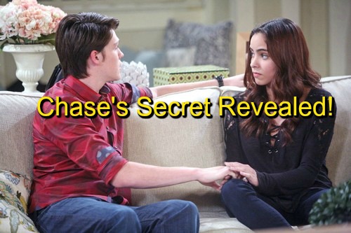 Days of Our Lives (DOOL) Spoilers: Ciara Learns Chase’s Shocking Secret – Theresa Envious of Brady and Nicole’s Dream Bond