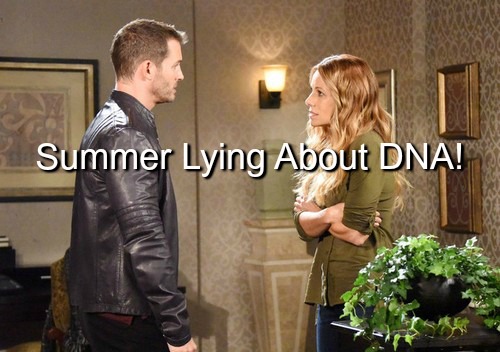 Days of Our Lives (DOOL) Spoilers: Is Summer Lying About DNA - Con Artist Barges in on Brady and Theresa’s Love Making