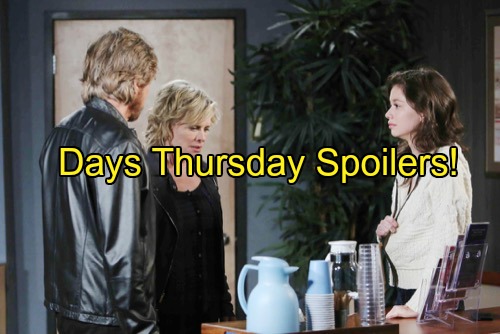 ‘Days of Our Lives’ Spoilers: Chad Gives Ciara an Apology – John Proposes to Marlena Again - Joey's Parents Grieve