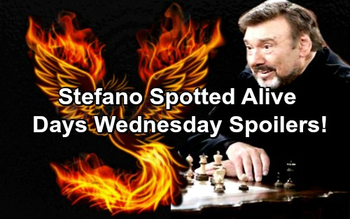 Days of Our Lives Spoilers: Another Stefano Sighting, Rafe Rushes to Europe - Nancy Switches DNA Test, Won’t Let Nicole See Holly