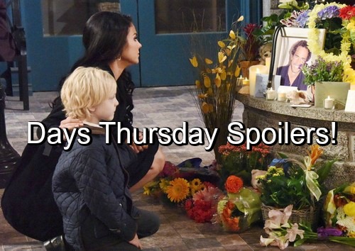 Days of Our Lives (DOOL) Spoilers: Daniel’s Heartbreaking Funeral – Melanie’s Awkward Encounter with Brady and Theresa