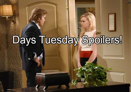 ‘Days of Our Lives’ Spoilers: Battle for Nicole’s Heart Heats Up – Claire Puts College on Backburner, Parents Clash