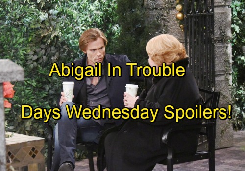 Days of Our Lives Spoilers: Dario Finds Out Abigail Is Alive – Philip Opens Up to Nancy – Sonny and Justin Fear for Adrienne