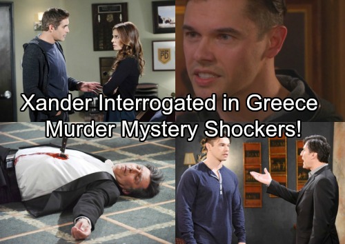 Days of Our Lives Spoilers: Ron Carlivati New Plot - Salem Team Interrogates Xander in Greece, Hope and Rafe Baffled by Shockers