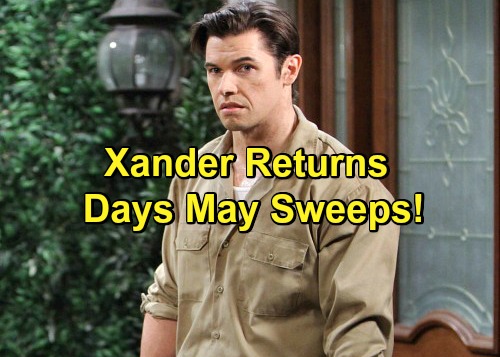 Days of Our Lives Spoilers: Xander’s Back for More Terror – Dark Kiriakis Wreaks Havoc During May Sweeps