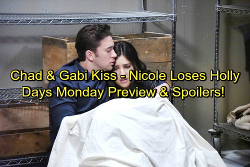 Days of Our Lives Spoilers: Chad and Gabi Kiss in Captivity – Judge Delivers Crushing Blow to Nicole – Deimos Dumped