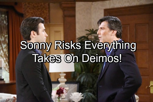 Days of Our Lives Spoilers: Deimos Announces Sonny’s Demotion, Sparks Outrage – Paul Panics Over Takedown Plot