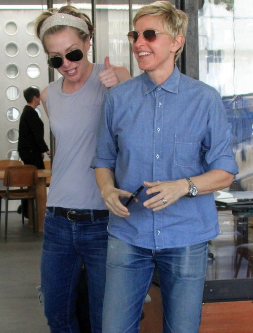 Ellen DeGeneres and Portia de Rossi Will Break Up After Rumors Slow Down - Staying Together For Now To Save Face?