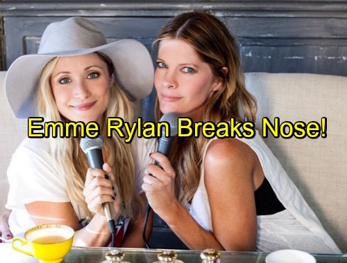 General Hospital Spoilers: GH Actress Emme Rylan Breaks Nose, Needs Emergency Surgery - Lulu Not Filming?