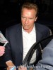 Arnold Schwarzenegger mobbed by fans