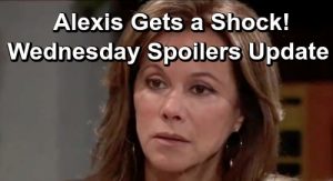 General Hospital Spoilers Wednesday July Update Alexis Faces A Shocker Sonny S Risky