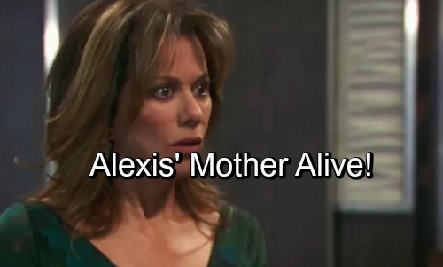 General Hospital Spoilers Alexis Mother Alive Valentin Uncovers Shocking Twist Celeb