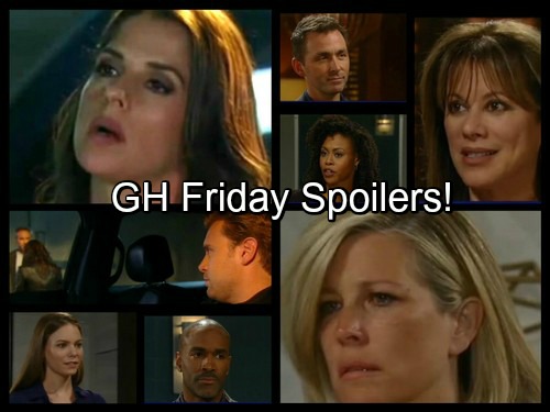 General Hospital Spoilers: Shots Fired – Ava Gets Terrifying Text, Kiki In Danger – Jason and Sam Follow Bomb Lead