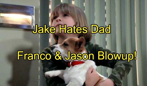 General Hospital (GH) Spoilers: Jake Rages at Dad Over Art Therapy Ban, Runs Away - Jason Goes After Franco