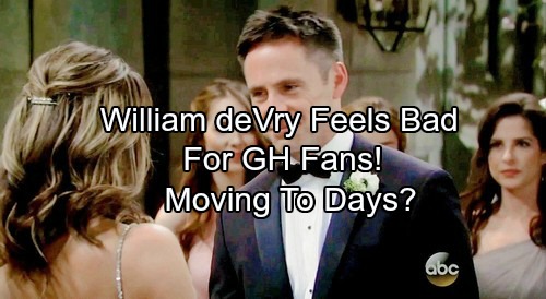 General Hospital Spoilers: William deVry Feels Bad for GH Fans – Close to Joining Days?