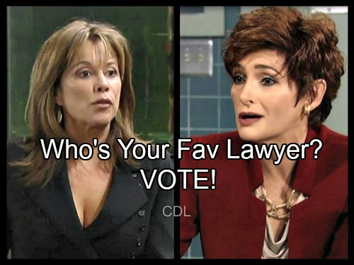 ‘General Hospital’ Spoilers: Who Is Your Favorite Port Charles Lawyer – Diane or Alexis?